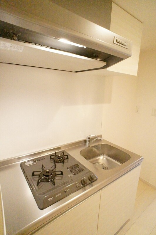 コンパクトなキッチンで掃除もラクラク