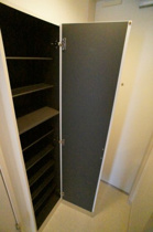 明るい玄関です