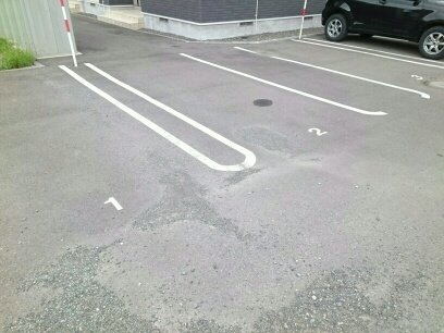 プラシードⅡの駐車場|駐車場です