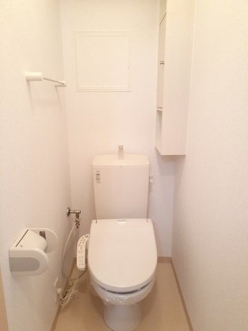 プラシードⅡのトイレ|落ち着いたトイレです