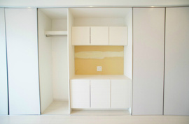 収納スペース豊富です