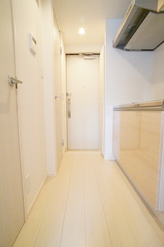 明るい玄関です