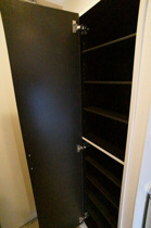 ちょっとした収納スペースも充実しています