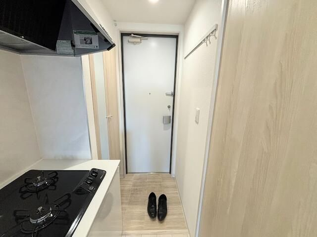 リバーフィールド鈴谷の玄関