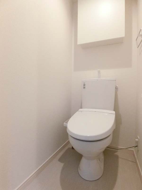 清潔感のあるトイレです