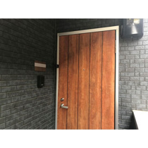 シンプルで使いやすい玄関です