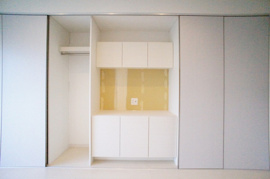 便利な収納スペースです