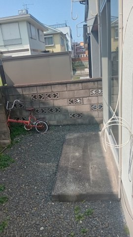 お庭でゆったりと過ごせます