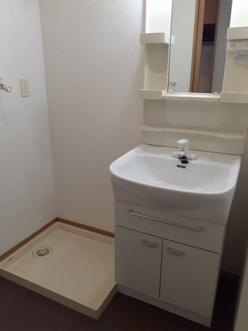 広い洗面スペース