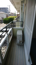 お洗濯にも便利なバルコニー付き