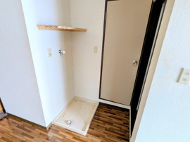 コンパクトで使いやすい洗面所