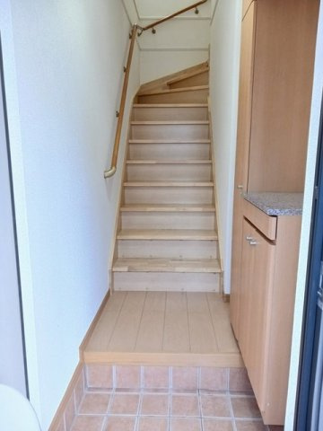 シンプルで使いやすい玄関です