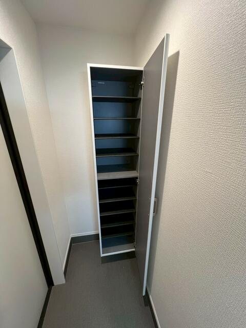 ゆったりとした玄関です