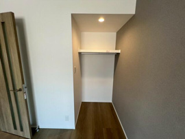 大きなスペースがあり、収納には困りません