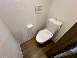 コンパクトで使いやすいトイレです