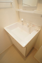 広い洗面スペース