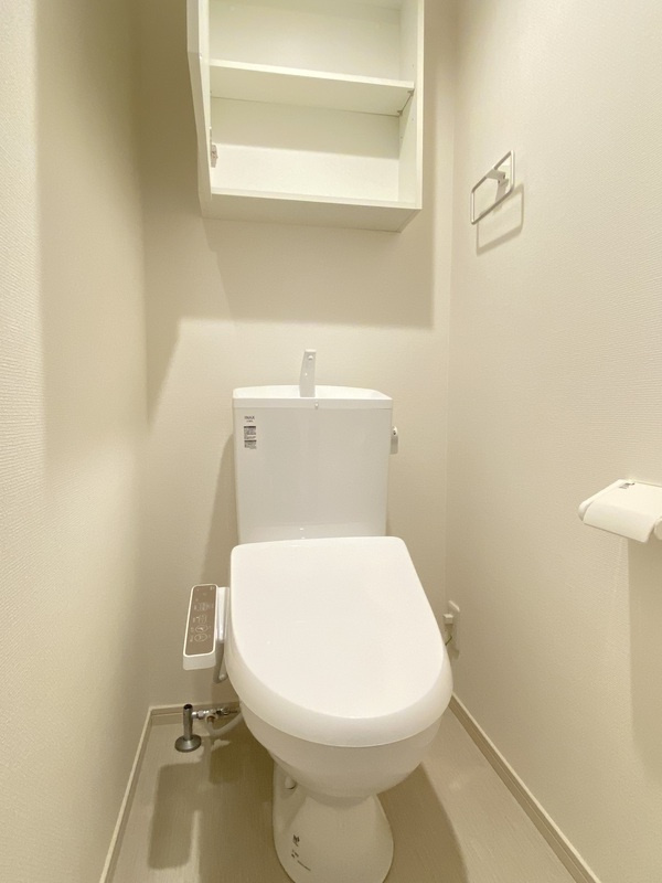 清潔感のあるトイレです