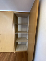 大きなスペースがあり、収納には困りません