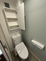 清潔感のあるトイレです