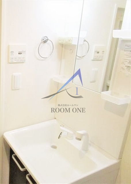 プラティーク鶴見の洗面所|洗面台です。