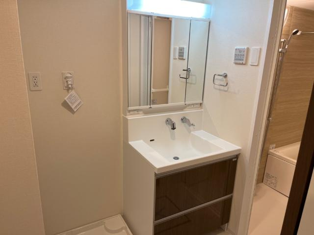 仮）香椎駅東２丁目新築アパートの洗面所|洗髪洗面化粧台（イメージ）