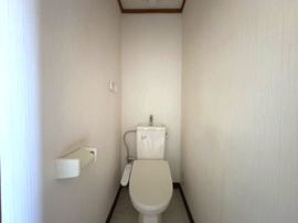 清潔感のあるトイレです