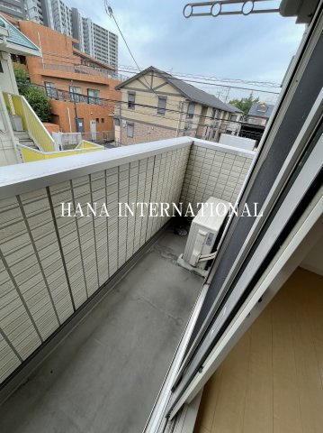 レクエルド広尾のバルコニー