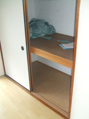 たっぷりとした収納スペースです