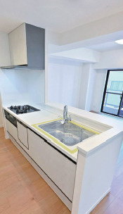 マイキャッスル月島のキッチン