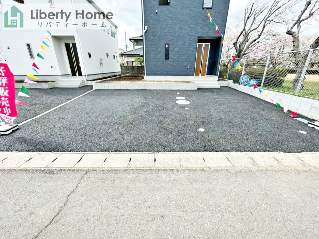 ひたちなか市平磯遠原町第2　新築戸建　1号棟の駐車場