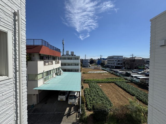 グリナージュ　リリアの展望|バルコニーから正面眺望♪