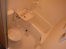 落ち着いた空間のお風呂です