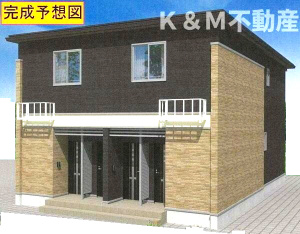 Ａｉ－ＨｉｇｈｔｓⅡＢの外観|建物外観を気になさる方へ、見た目の良い物件です