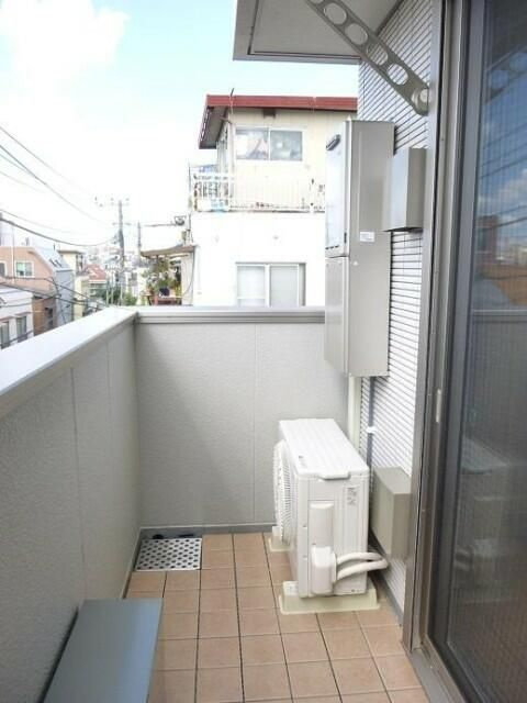 ハックベリーグレイスのバルコニー