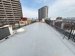 【バルコニー】 | 大竹市新町１丁目（大竹駅徒歩3分）【店舗付住宅】