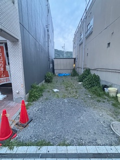 【駐車場】 | 大竹市新町１丁目（大竹駅徒歩3分）【店舗付住宅】