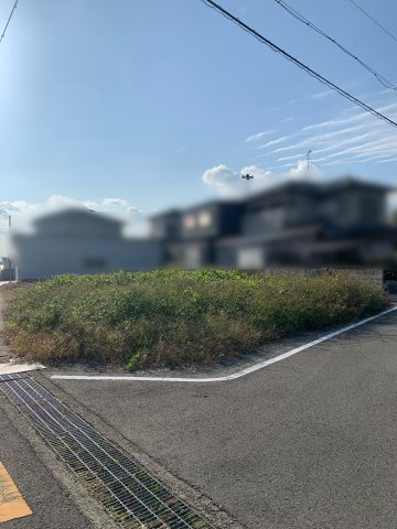 紀の川市東大井　売土地の外観