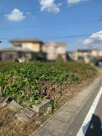 紀の川市東大井　売土地の外観