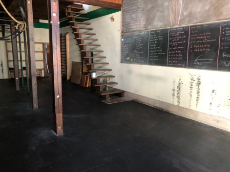 北野天満宮　一棟貸しの内装