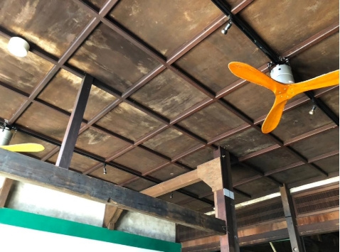 北野天満宮　一棟貸しの内装