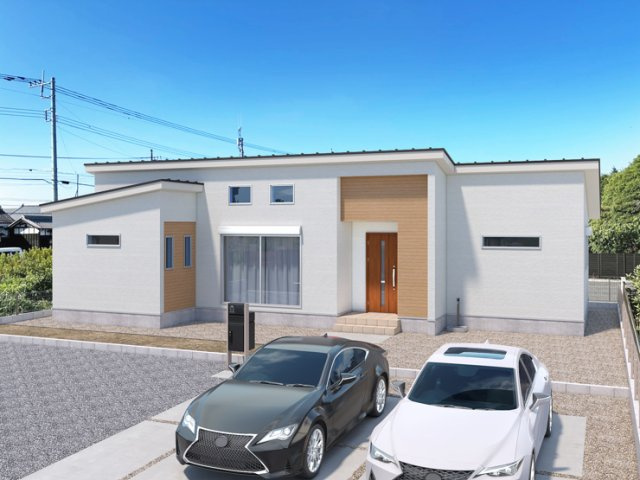 小山市粟宮　新築戸建（平屋）