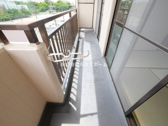 シャトーモンシェールのバルコニー