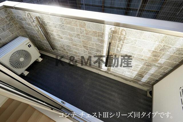 クローリス南柏のバルコニー|陽当たり良好なバルコニーです