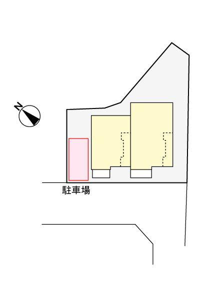 アルブル・ヴィラージュⅡの区画図