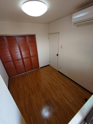 【洋室】 | リバティ勝原 | 洋室4.5帖　エアコン付き