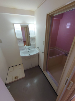 【洗面所】 | リバティ勝原 | 洗面化粧台