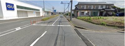 【前面道路含む現地写真】 | 木更津市東太田四丁目　土地