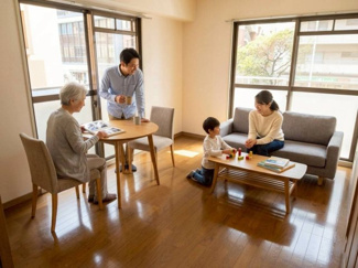 【洋室】 | シテイマンション平尾Ⅱ | ※家具はイメージです。