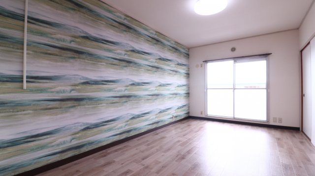 一ノ谷グリーンハイツH棟の居間・リビング