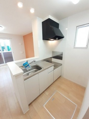 【キッチン】 | クレシェンテ周南Ｂ | キッチンです